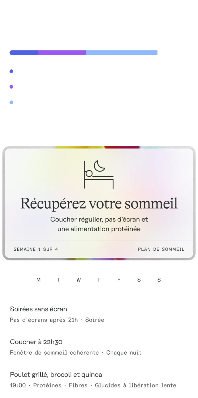 Dormez mieux. Récupérez plus vite. Encaissez davantage.