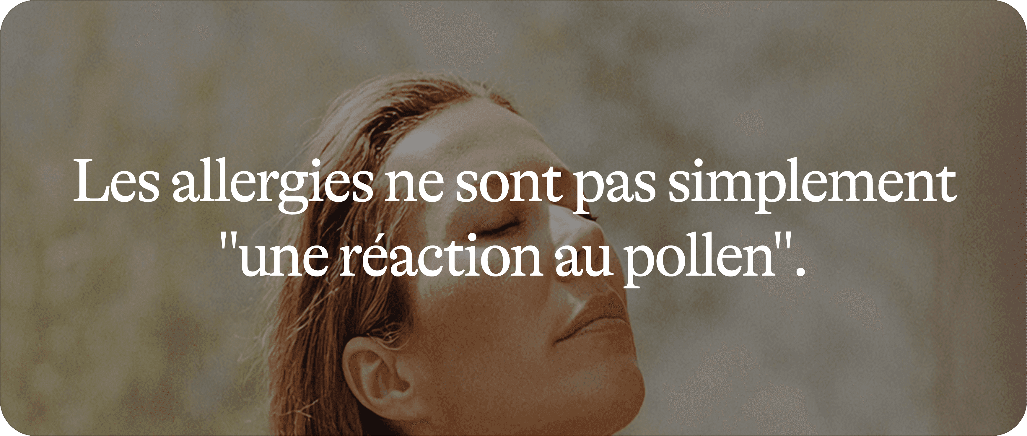 Allergies 1/2 : ce qui se passe vraiment dans le corps