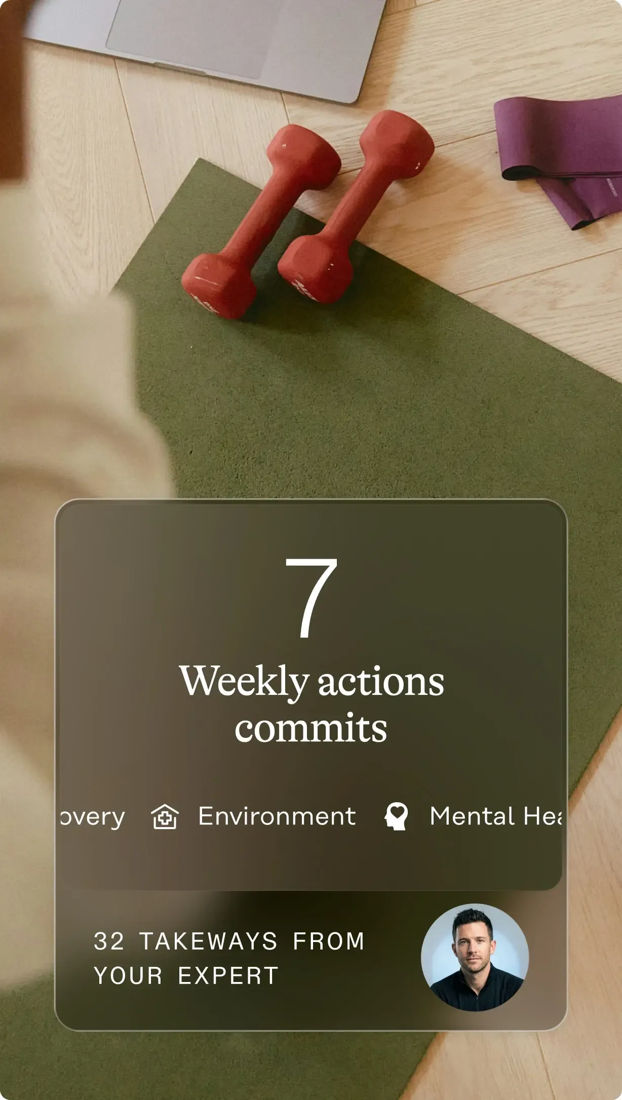 Personalized action plans to track your progress