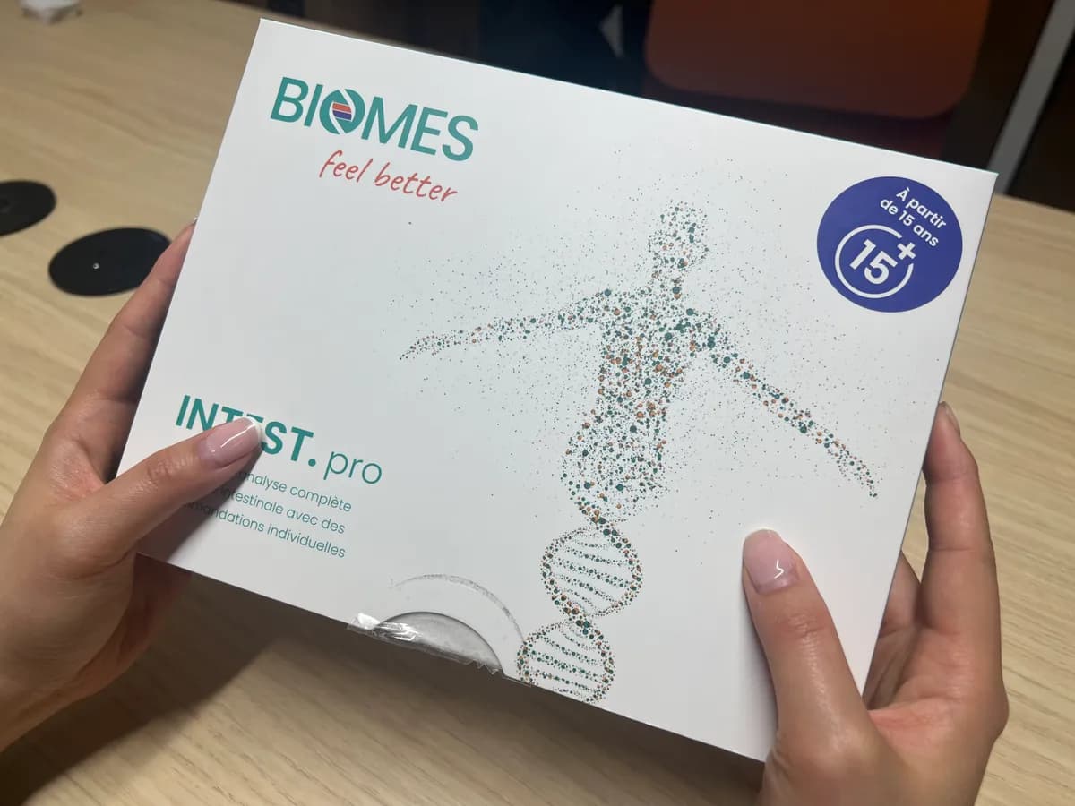 We partner with Biomes laboratory for this analysis