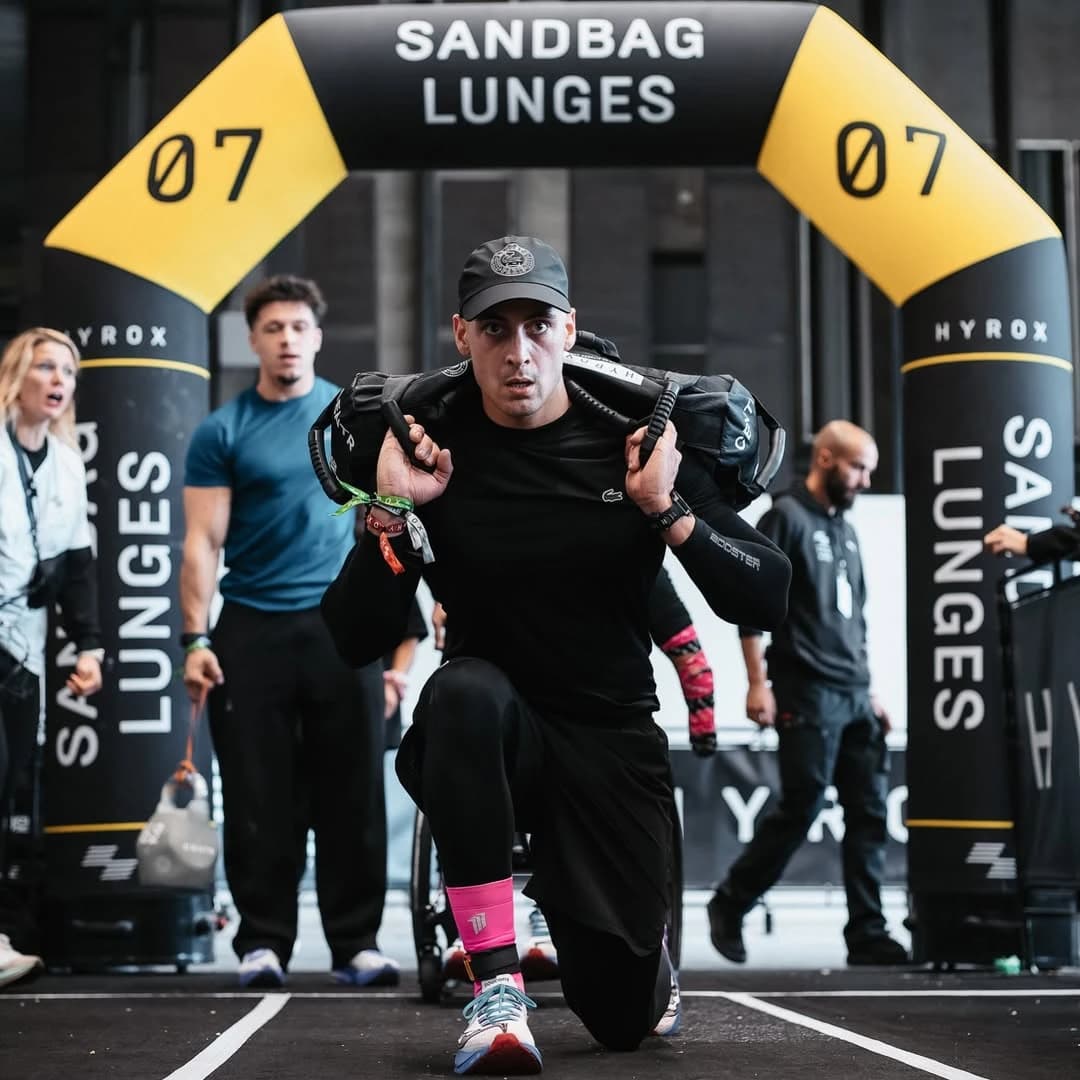 HYROX athlete training