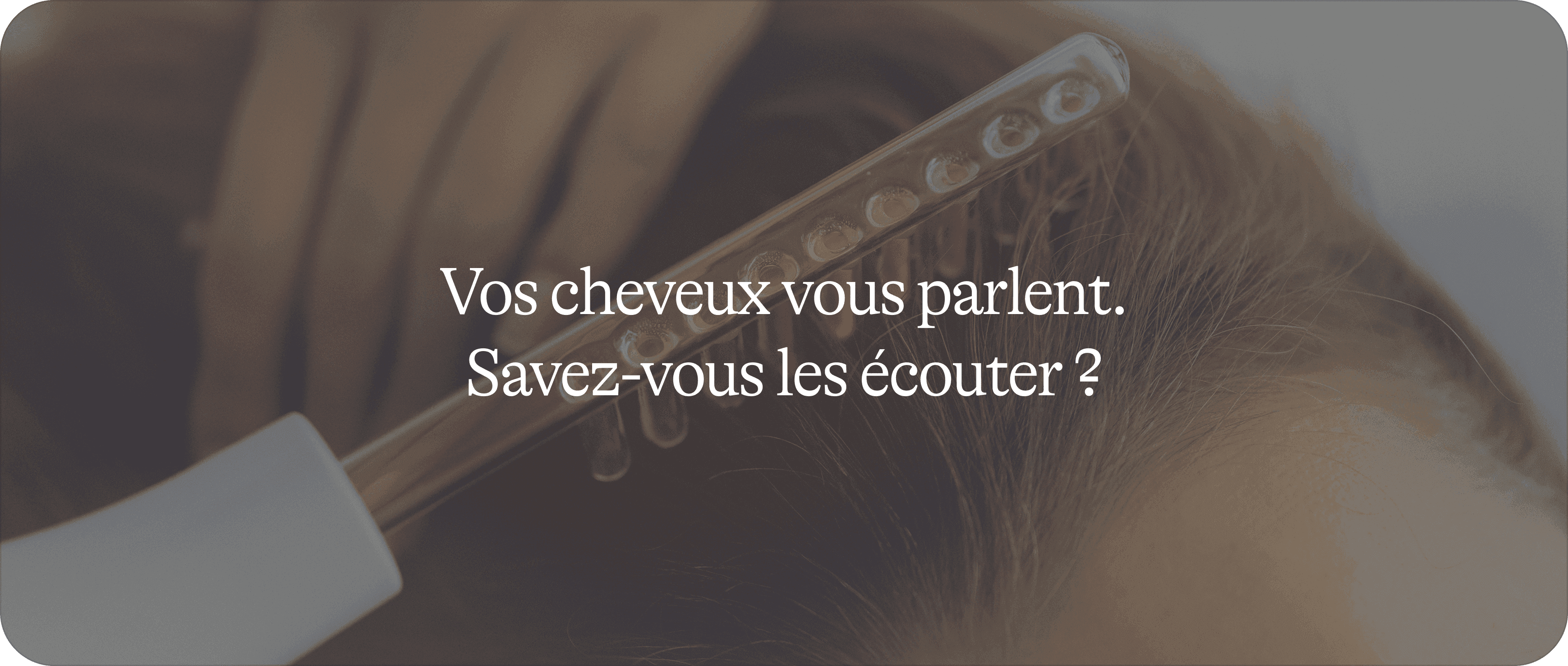Chute de cheveux 1/2: ce que votre corps essaie de vous dire